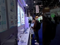 625um a 675um 4 polegadas LED azul nitruro de gálio GaN Wafer epitaxial em safira SSP safira plana