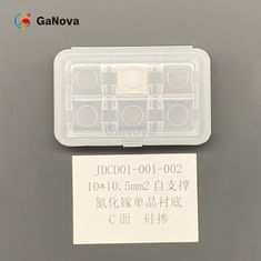 µm do ≤ 10 do µm ±25 TTV de 10*10.5mm2 GaN Single Crystal Substrate Thickness 350