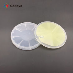 4H bolacha sic Epitaxial 0.015Ω•cm-0.025Ω•² 150,0 milímetro +0mm/-0.2mm do Cm ≤4000/cm