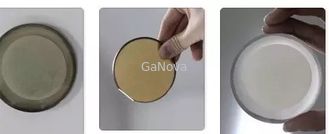 4H Politype único Crystal Silicon Carbide 4&quot; cara do si da categoria de P