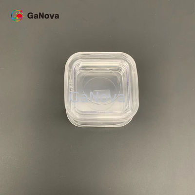 a Um-cara 5*10mm2 Un-lubrificou o Si-tipo GaN Single Crystal Substrate Resistivity autônomo &gt; 10 o ⁶ Ω·Bolacha dos dispositivos RF do Cm