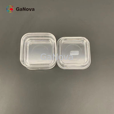 5x10mm2 SP-Face 10-11 Substrato de cristal único GaN de tipo N sem dopagem com TTV ≤ 10μm Resistividade 0,05 Ω·cm