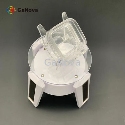 350 ± 25 μm Espessura Substrato monocristalino GaN independente não dopado de tipo N, com TTV ≤ 10 μm e Resistividade 0,1 Ω·cm