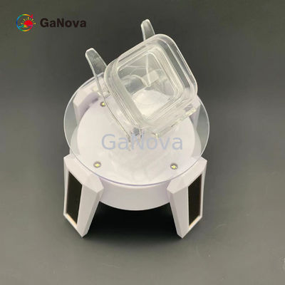 5*10mm2 SP-Face não dopado de tipo N GaN monokristalino 20-21 / 20-2-1 10mm2 Resistividade 0,05 Ω·cm