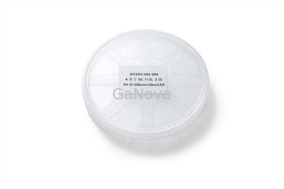 Biselamento SiC Epitaxial Wafer 150,0 mm +0mm/-0,2mm 350,0um± 25,0um