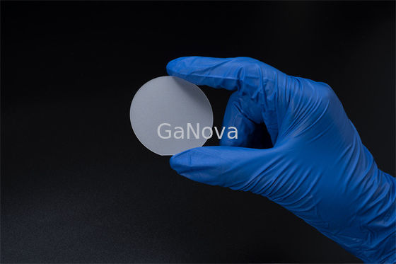 1inch AlN único Crystal Aluminum Nitride Wafer 450um