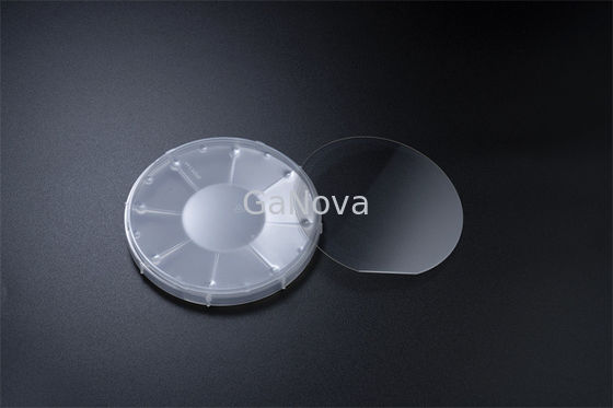 100 mm 4 polegadas LED azul GaN Wafer epitaxial em safira SSP Espessura 5um - 6um