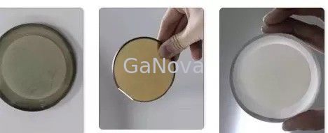 4H Politype único Crystal Silicon Carbide 4&quot; cara do si da categoria de P