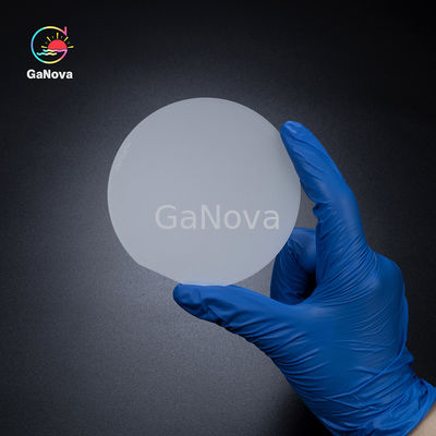 Wafer de cristal único de 1 polegada AlN 400±50μM Grau S/P/R