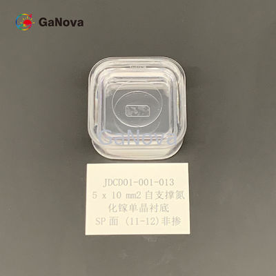 Dispositivo de potência 5x10 mm2 Substrato de cristal único GaN de tipo N não dopado, com resistividade 0,1 Ω·cm e BOW dentro de 10 μm